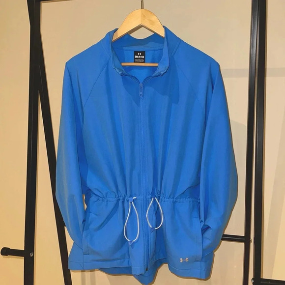 Under Armour Cinched Waist Track Jacket - Size S - Picture 1 of 3